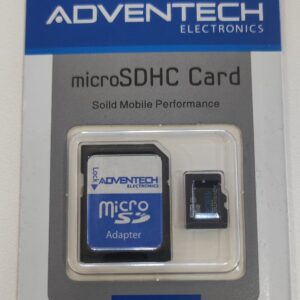 ADVENTECH 16GB microSDHC Memory Card + SD Adapter – High-Speed
