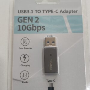 USB3.1 to Type-C Adapter – 10Gbps GEN 2