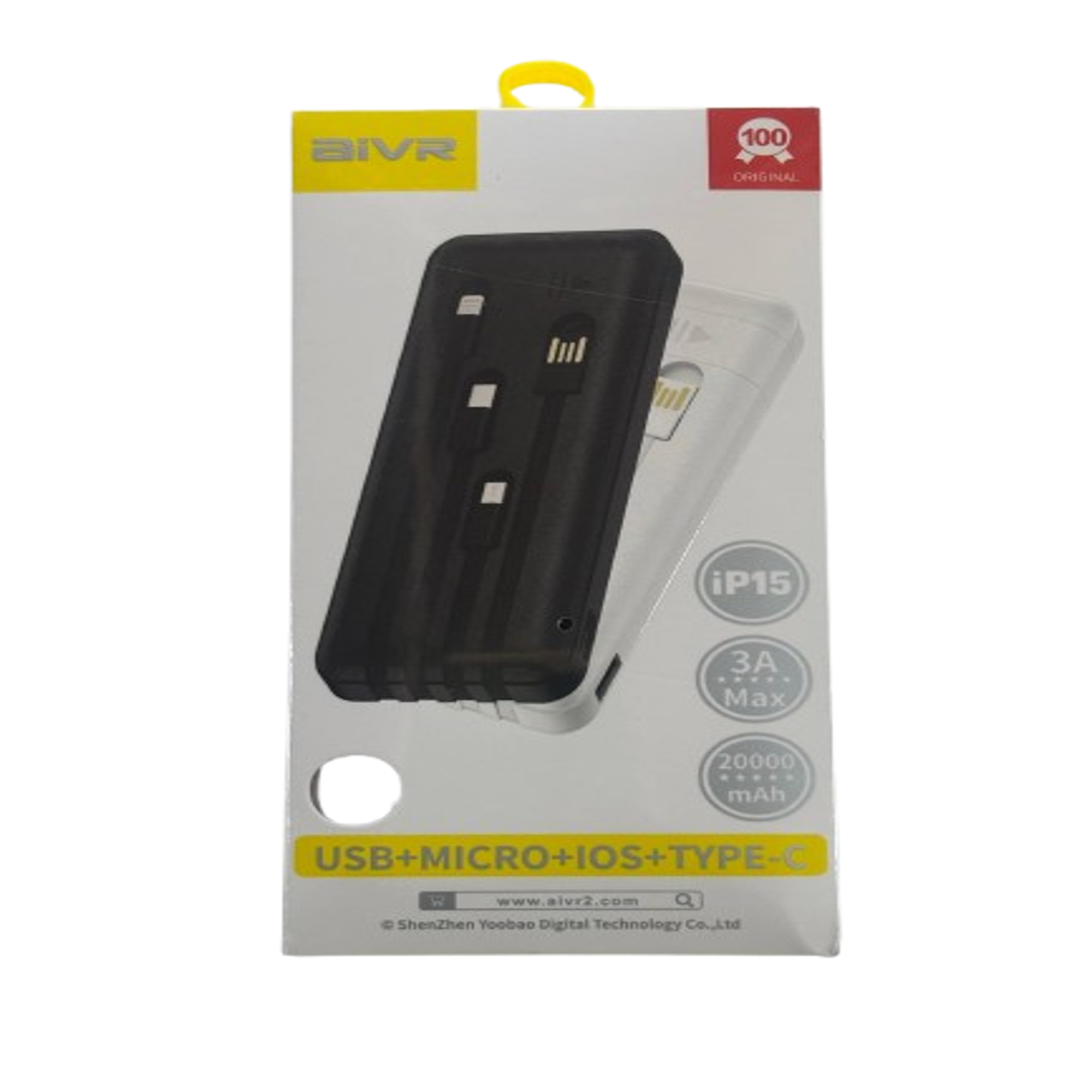 AIVR iP15 Portable Power Bank