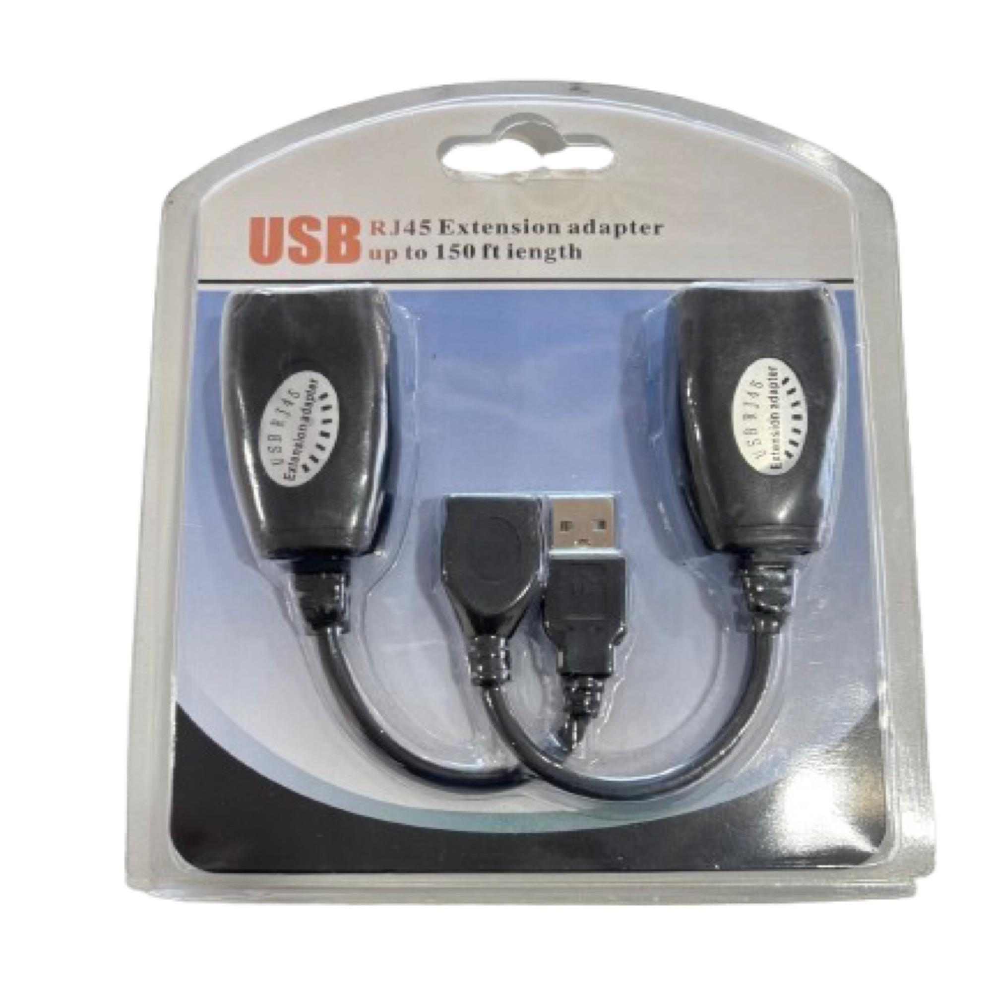 USB to RJ45 Extension Adapter – Extend USB Up to 150ft