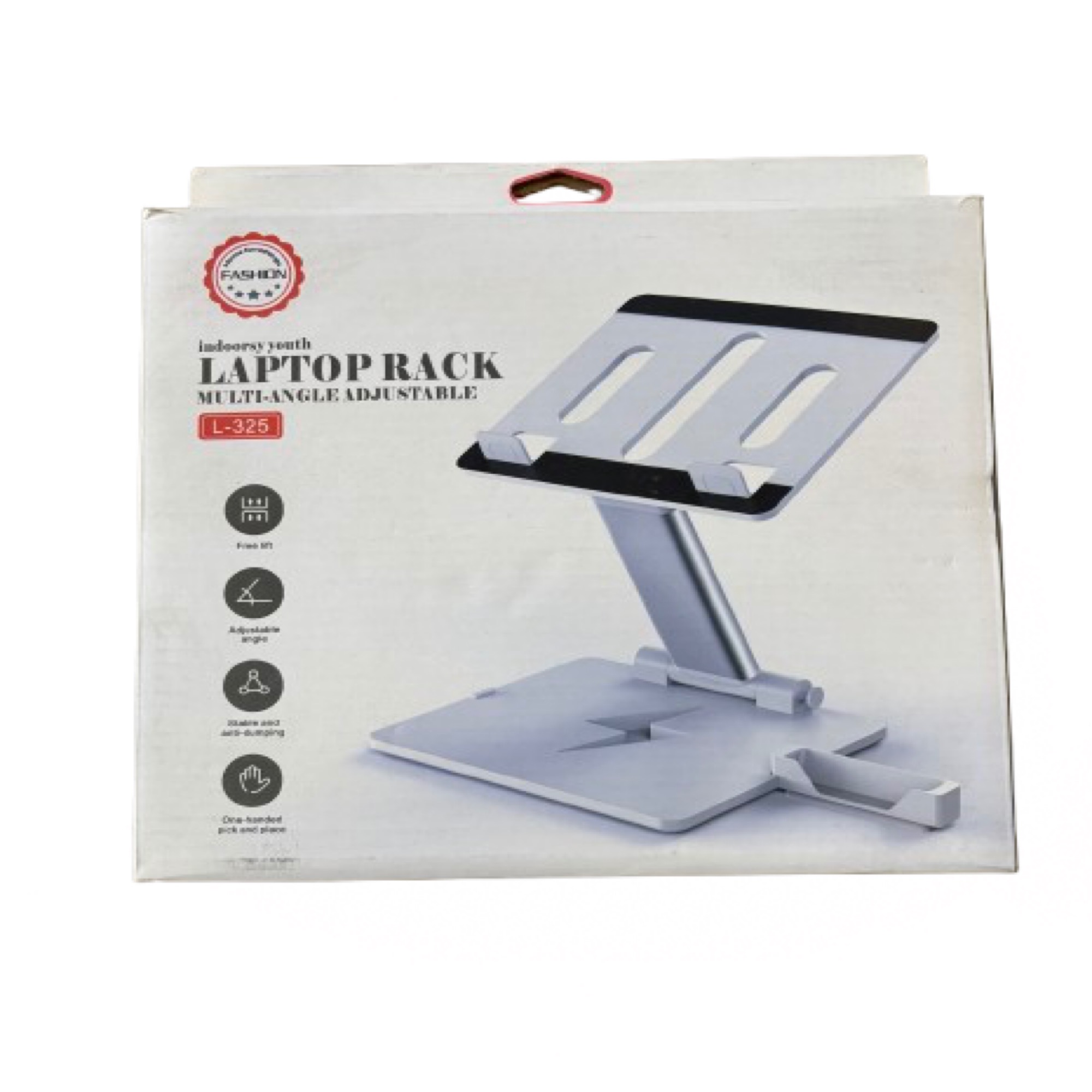 Multi‑Angle Adjustable Laptop Rack