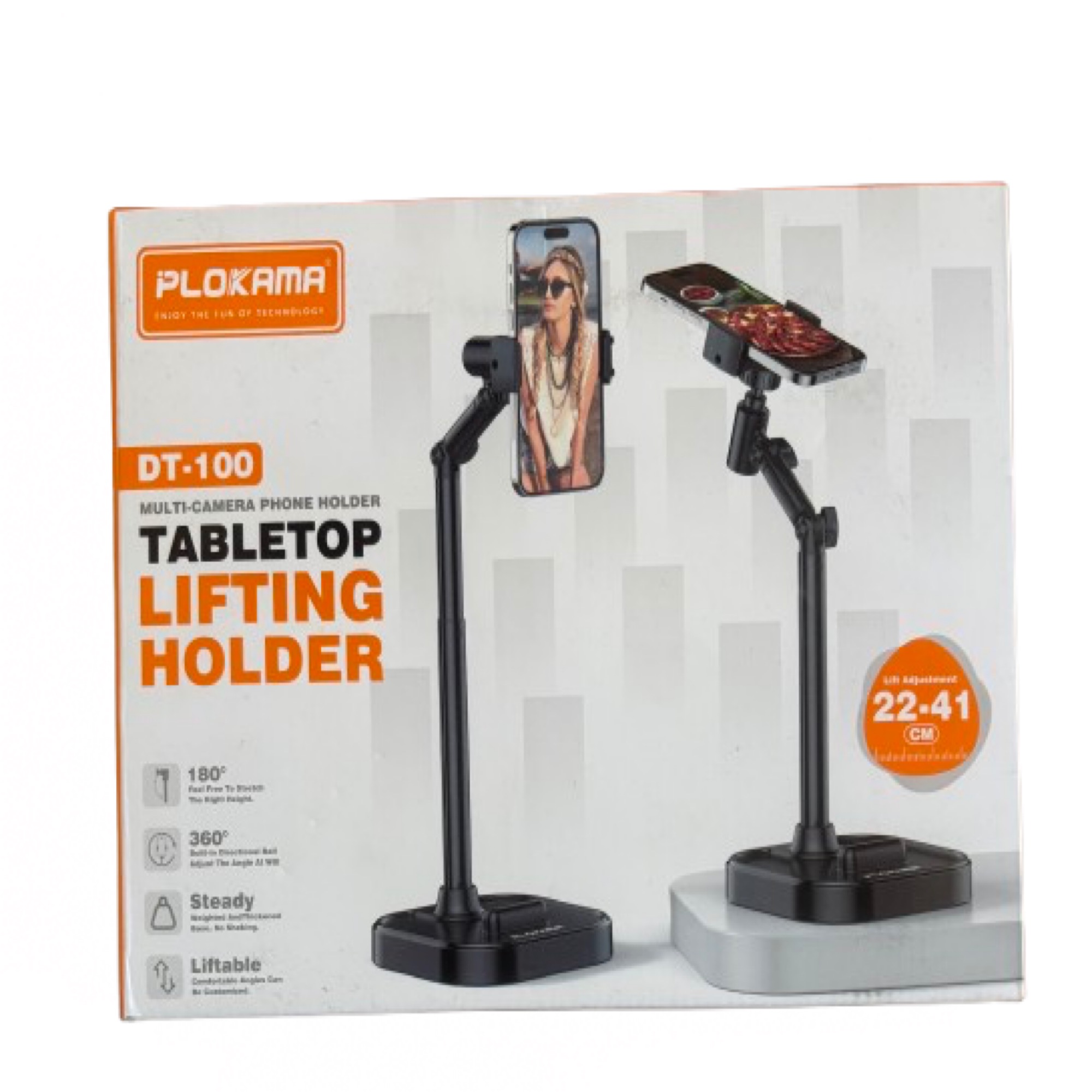 PLOKAMA DT‑100 Multi‑Camera Phone Holder