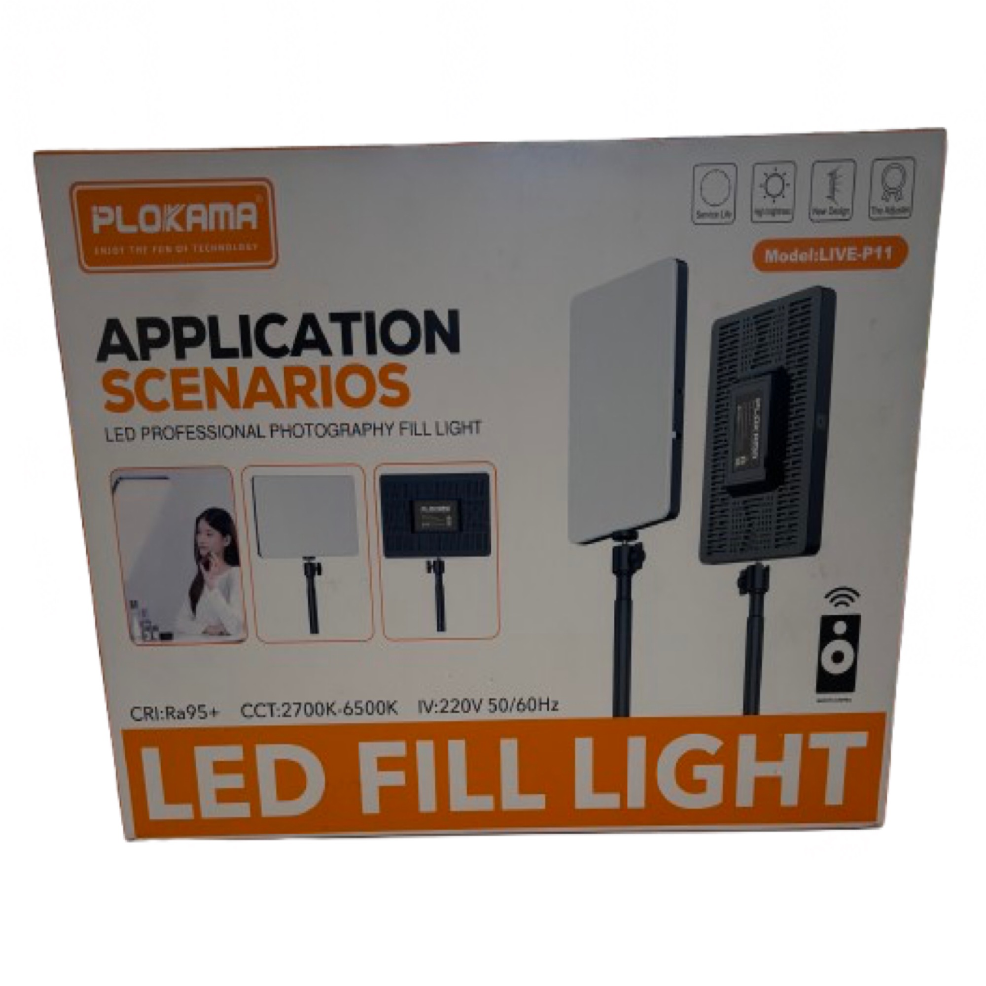 PLOKAMA LIVE‑P11 LED Fill Light