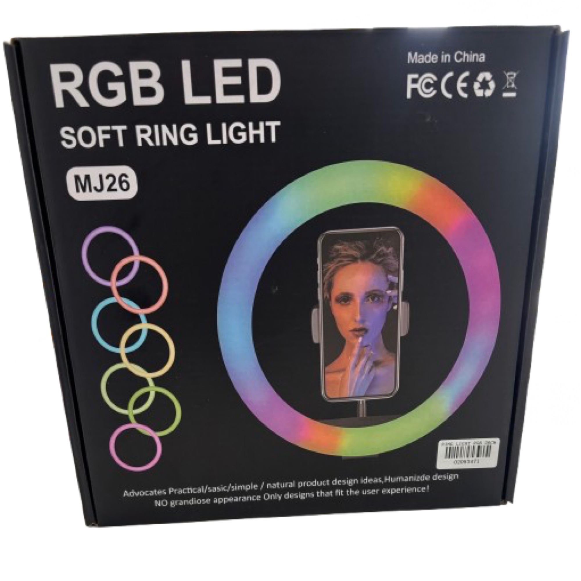 RGB LED Soft Ring Light – 26cm