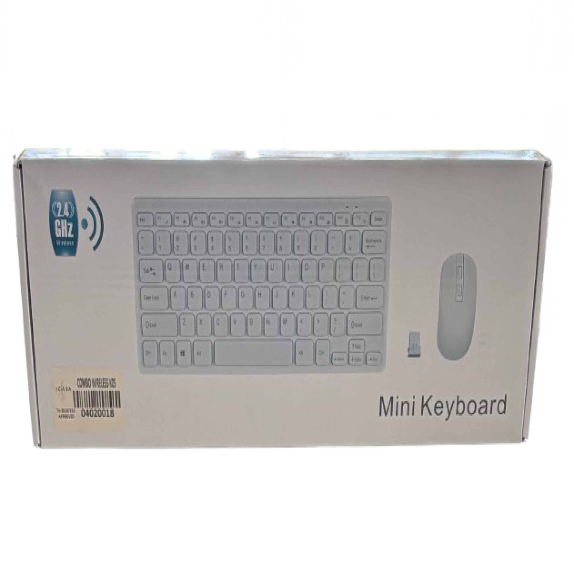 Mini Wireless Keyboard & Mouse Combo – 2.4GHz