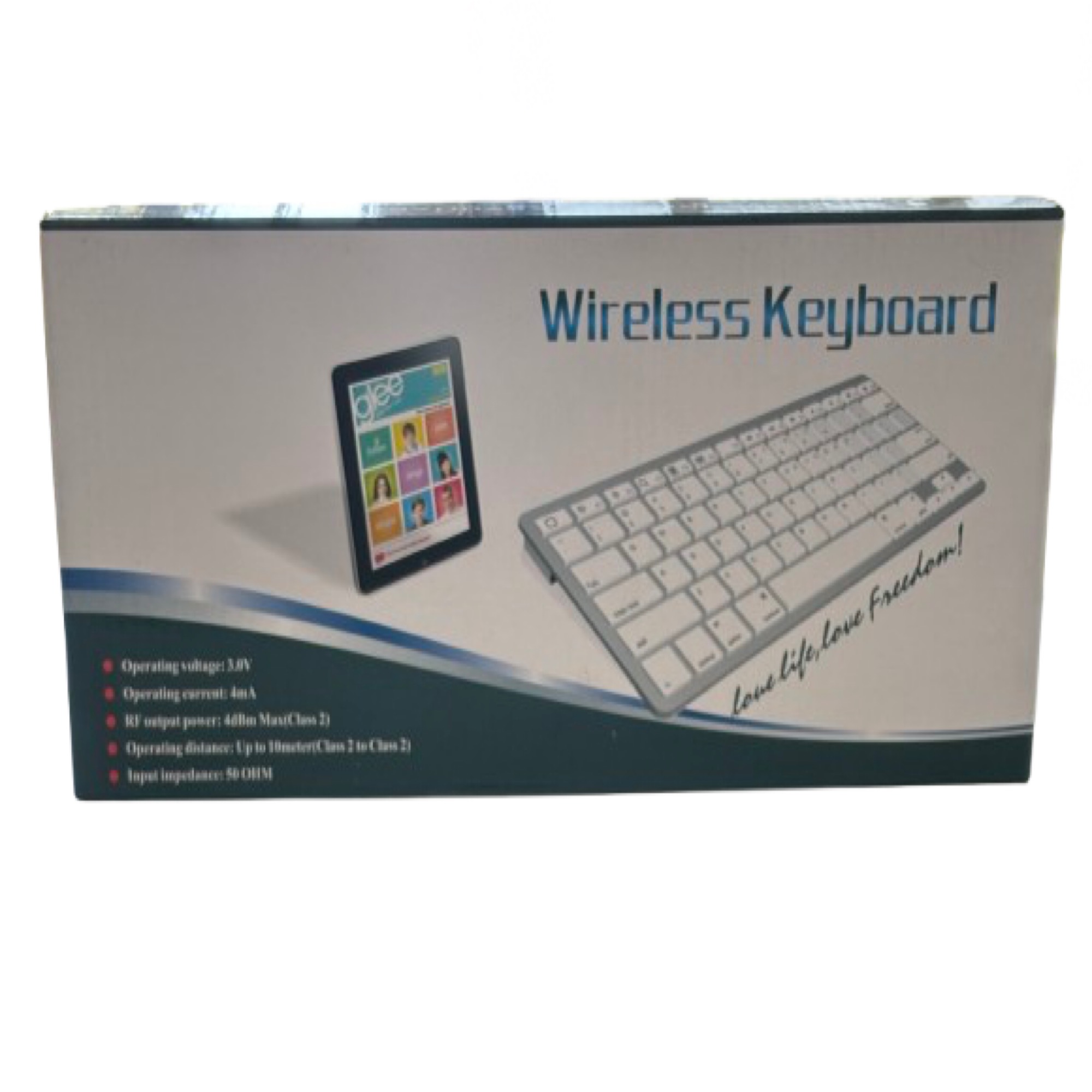 Slim Wireless Keyboard – 2.4GHz | Portable & Stylish